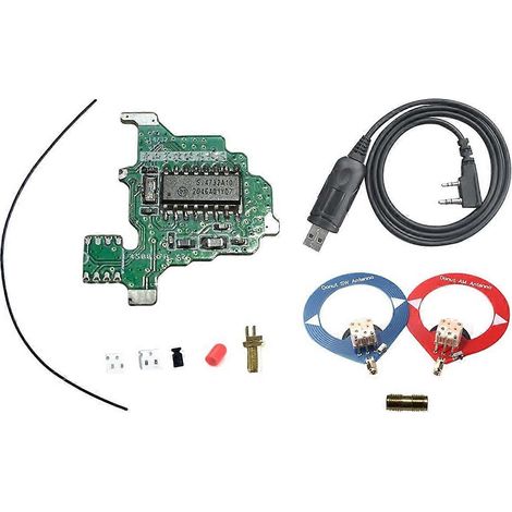 SI4732 Modifikationsmodul + 2x Donut-Antenne + Programmierkabel