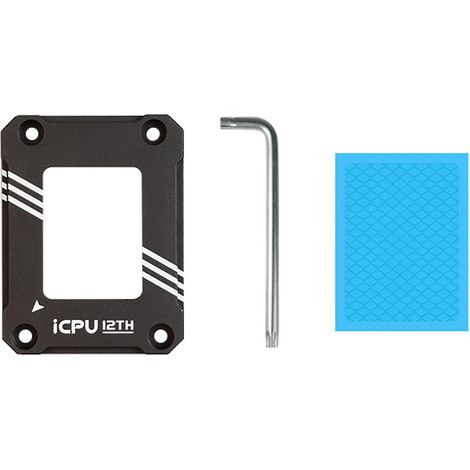 Correcteur de courbure pour processeur Intel 12e génération, protection de boucle de cadre, fond de panier fixe pour processeur
