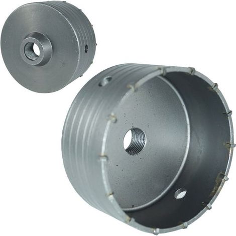 FRESA CAROTATRICE A TAZZA 160 MM PUNTA FORATRICE PER MURO CALCESTRUZZO CEMENTO (1/5)
