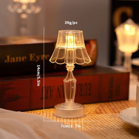 Veilleuse multifonctionnelle, lampe d'ambiance luxueuse et légère, lampe de chevet, décoration romantique, cadeau d'anniversa(Y113) (1/5)