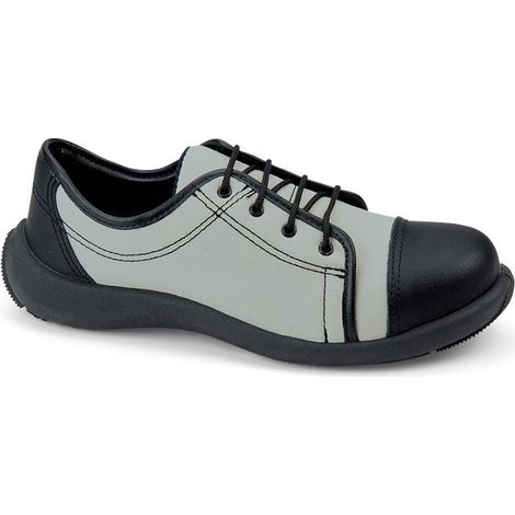 Chaussures de sécurité basses femme S1P S24 Megane - Gris clair - 37 (1/2)