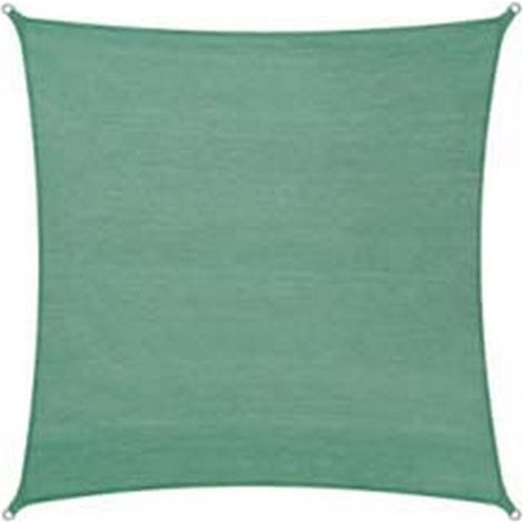 1PZ VELA OMBREGGIANTE HDPE QUADRA VERDE - mt.3,6x3,6