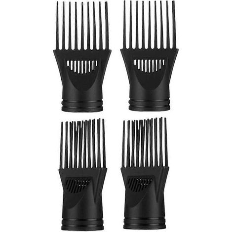 embouts peigne pour sèche-cheveux, concentrateur, brosse et accessoire de coiffure pour salon de coiffure (noir) (1/5)