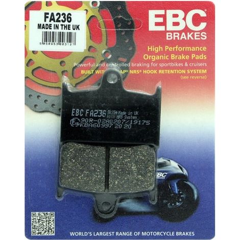 Pastillas de freno EBC FA236 (1/2)