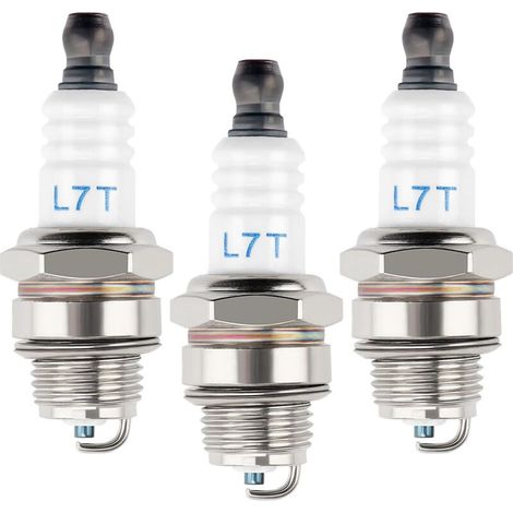 Candele L7T, candele a base solida in sostituzione delle BM6A, per motori a due tempi, motori per tosaerba