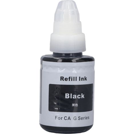 Cartouche d'encre noire 135ml, séchage rapide, recharge compatible pour imprimantes G1800 G2800 G1810 G2810 G3800 G3810 (1/5)