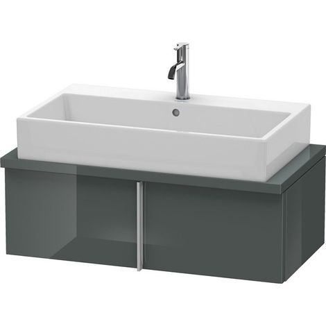 VERO Consolle Bassa 285x900x448mm Grigio Doloaveci Lucido