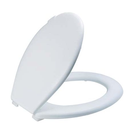SEDILE WC EVEREST SANIPLAST TERMOPLASTICA BIANCO CM 37,3X46,7 coprivaso copriwater