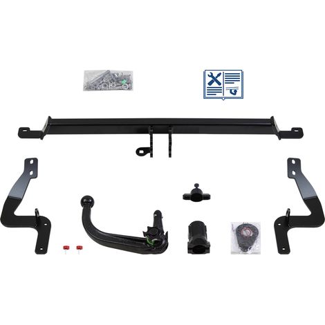 Attelage rotule démontable Westfalia + faisceau Trail-Tec universel 7 broches - PEUGEOT 2008 I (1/2)