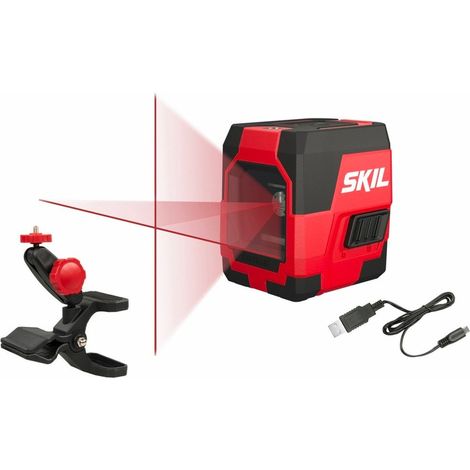 SKIL 1910 AA Livella laser a croce 15m