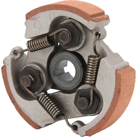Plaquette d'embrayage pour quad/minimoto chinois (4 roues) avec 3 ressorts de rechange, compatible avec les moteurs 2 temps 47 et 49 cm³. (1/5)