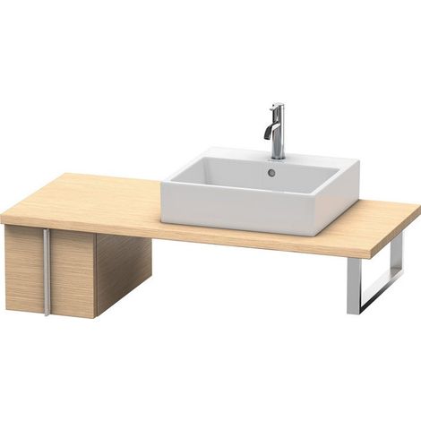 VERO mobile consolle basso 285x300x518mm rovere spazzolato