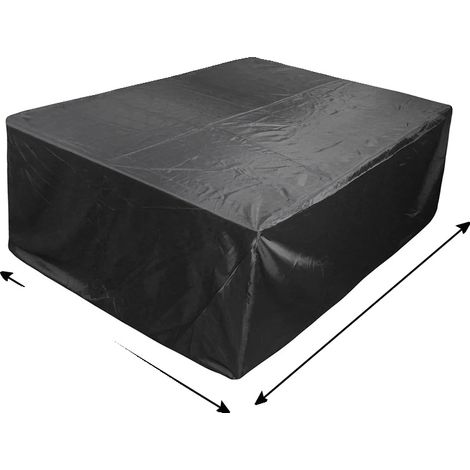 Funda para muebles de exterior, impermeable, protección duradera, 213x132x74cm (1/2)