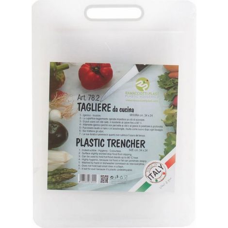 TAGLIERE DA CUCINA IN PLASTICA 34X24 CM (1/2)