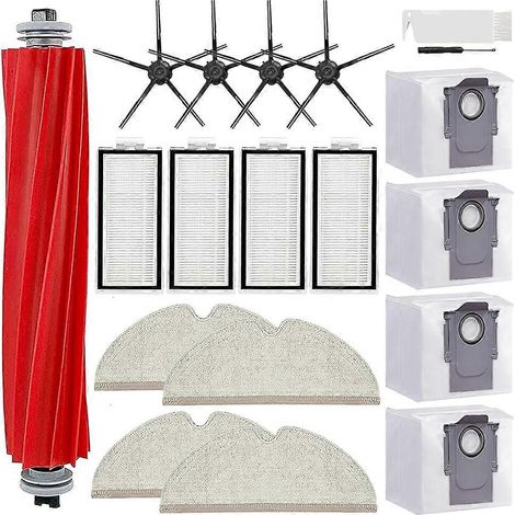 Ersatzteile für die Staubsauger Roborock Q7, Q7+, Q7 Max und Q7 Max+: Hauptbürste, HEPA-Filter, Reinigungstuch und Staubbeutel (1/5)
