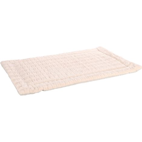 Coussin Beige pour Chien Chat - Panier pour Chien Chat - 116x69x2cm - Lavable - Convient aux Cages métallique (1/5)