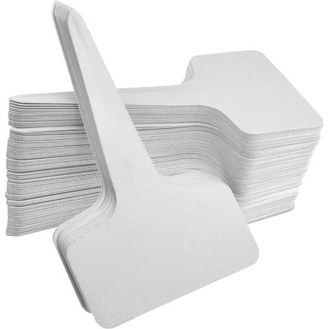Lot de 200 étiquettes de plantes pour marquage Marqueurs de jardin inscriptibles Étiquettes d'identification des plantes Piquets d'espacement de graines Accessoires de jardinage (1/5)