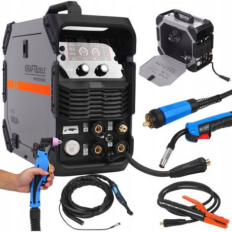 Poste à souder inverseur MIG, MAG, MMA, TIG 255A Kraft&Deke KD3423 (1/5)
