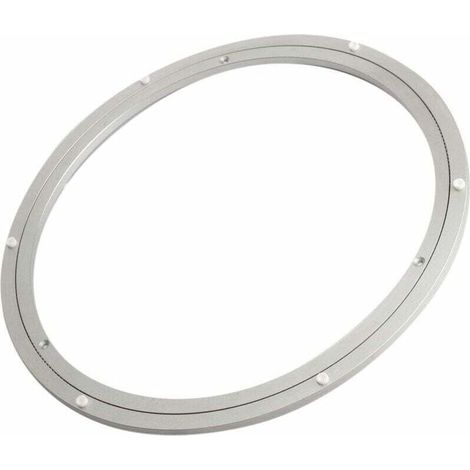 391x8,5mm Rotierenden Lager Tablett Plattenspieler Aluminium Tisch Küche Kuchen Stehen (1/4)