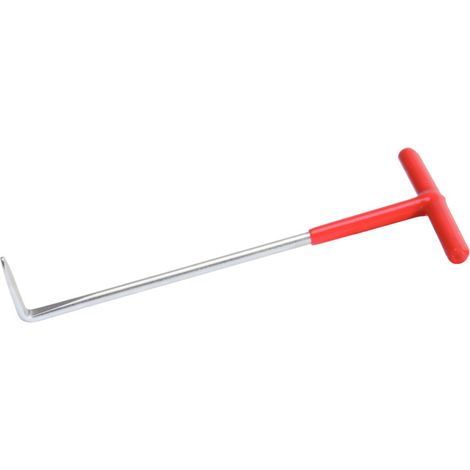 KS TOOLS 150.1241 CROCHET POUR LE DÉMONTAGE DES SUPPORTS CAOUTCHOUCS DU POT D'ÉCHAPPEMENT TYPE1 (1/5)