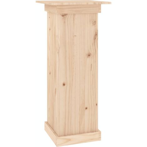 Support à fleurs Luxueux, Meuble pour Plante, 40x40x90 cm Bois de pin solide OIB4512E (1/5)