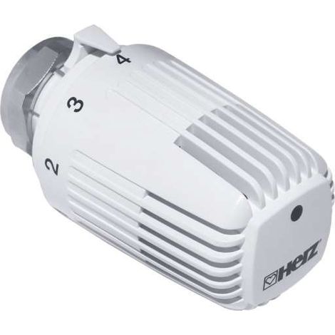 Herz Thermostatkopf Thermostat ohne Nullstellung, Überwurfmutter 28x1,5 (für Herz Ventile) 1726006