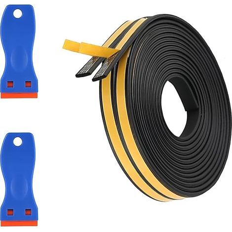 2 Pièces Ruban mousse d'étanchéité, Joint Table de Cuisson, Rubans D’Étanchéité Autocollants pour Plaques de Cuisson,Ruban Mousse pour Plaques de Cuisson, pour Cuisinières (1/5)