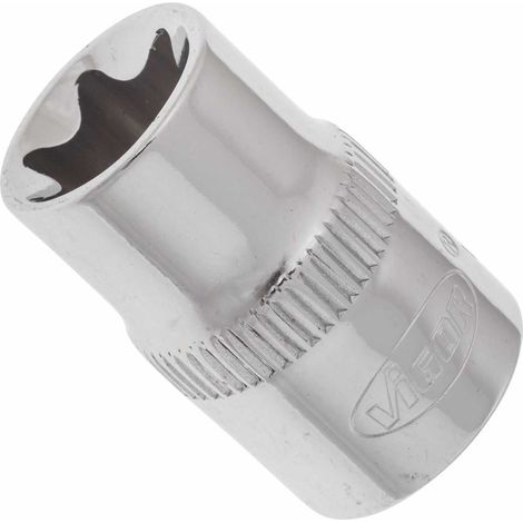 VIGOR Innenvierkant Antrieb 10 3/8 Zoll TORX® Steckschlüssel-Einsatz Außen TOR (1/3)