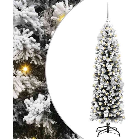 Árbol de Navidad artificial Verde 150 cm PVC, Acero y Plástico vidaXL