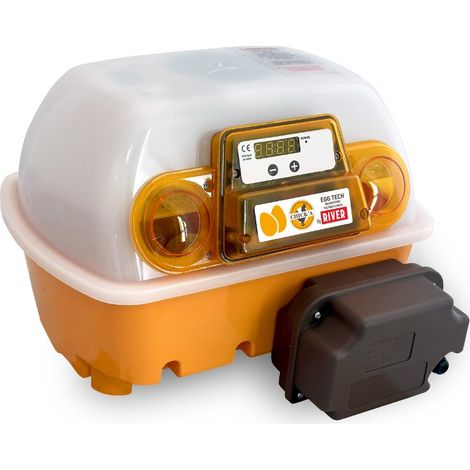 Couveuse automatique 12 œufs – Incubateur pour volaille – Écran digital – Ventilation homogène – Inclinaison automatique – River Systems