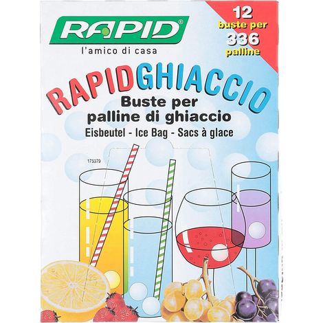 Rapid 10 sacchetti ghiaccio 28 cubetti monouso (1/5)