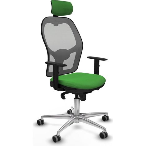 Sedia Ufficio con Poggiatesta Piqueras y Crespo 1D086G2 Verde (1/5)