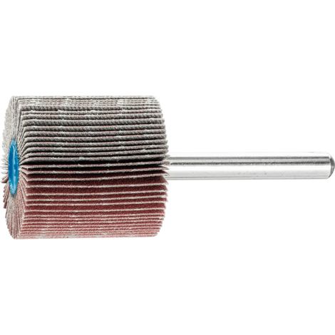 PFERD TOOLS Korund Fächerschleifer F Ø 30x30mm Schaft-Ø 6 mm A320 für Feinschliff und Finish 10 Stk (1/4)