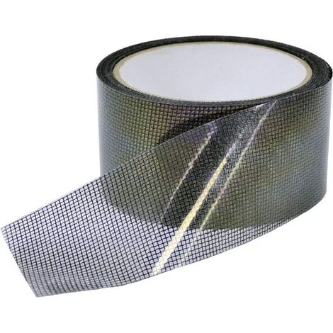 Kit de Réparation pour Rideau Anti-moustiques - 2 m (Noir) (1/4)