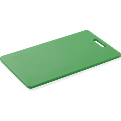 Planche à découper HACCP en Polyéthylène vert L 400 mm l 250 mm H 12 mm - Was Germany