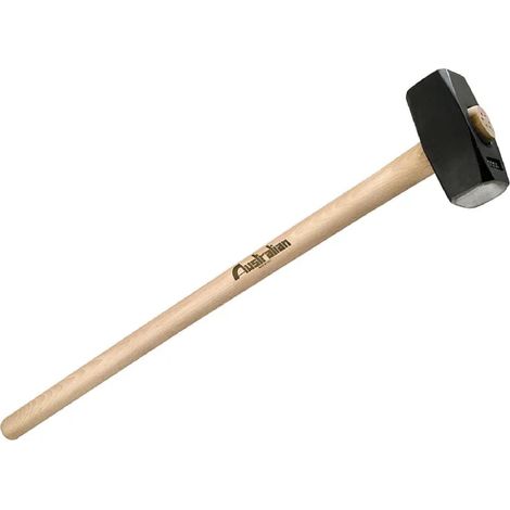 Mazza a coppia con manico lungo 91 cm realizzato in frassino verniciato -3 kg
