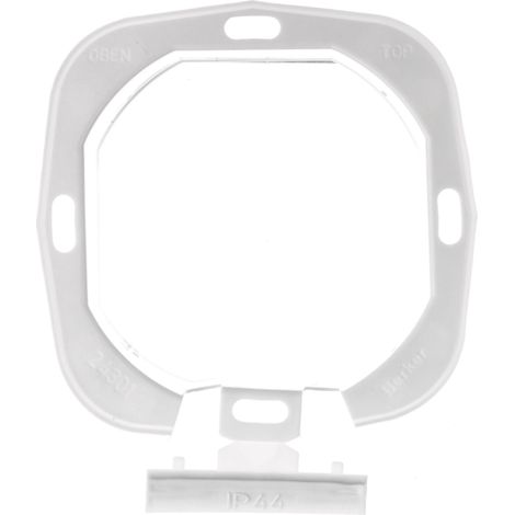 Juego de juntas Berker R.1/R.3 para enchufes y placas frontales, transparente 10107600
