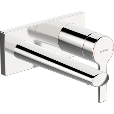 Mezclador de lavabo HANSA HANSARONDA, juego preparado, oculto, (1/4)