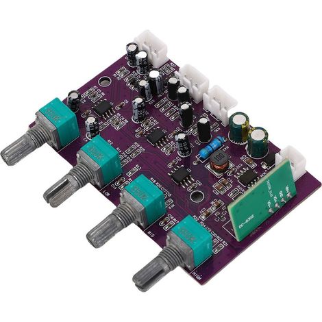 Carte de tonalité de préampli HiFi NE5532, préamplificateur 20HZ-20KHZ pour les connexions d'équipements sonores (1/3)