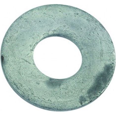 Rondelle plate large (L) NFE 25513 galvanisé - 16 mm