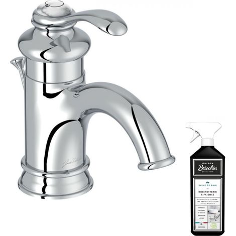 Mitigeur lavabo JACOB DELAFON Fairfax + nettoyant Briochin (1/5)
