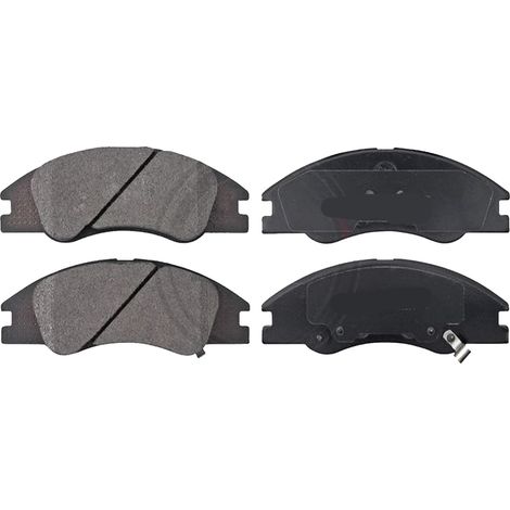 KIT PASTIGLIE FRENO ANTERIORI compatibile con KIA CERATO 2 VOLUMI / CODA SPIOVENTE , 3 VOLUMI (LD) / PASTIGLIE FRENANTI AUTO OEM FDB4014 , / SOSTITUZIONE DIRETTA / BASSA POLVERE / SILENZIOSO