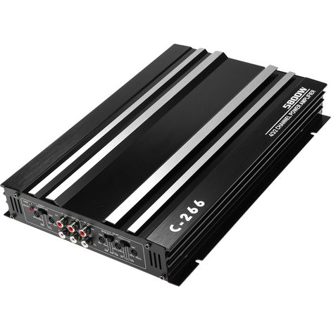 Amplificatore di potenza per auto da 12 V, 4 canali, in lega di alluminio di alta qualità. (1/4)