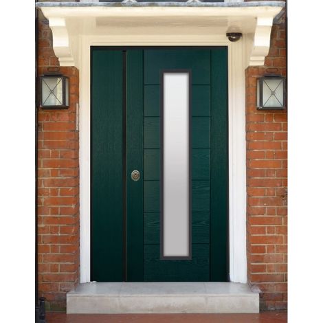 Porta Blindata 2 Ante con Vetro per Esterno Misure Standard Prezzi Offerta (1/4)