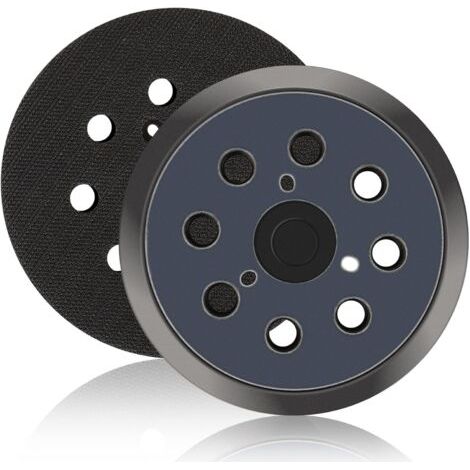 2 Pièces 125mm Disques de ponçage à 8 trous Remplacement Orbitale à Crochet et Boucle pour Makita BO5010,BO5010,5030,5031,5041 pour DeWalt 151281-08 DW4388 (1/5)