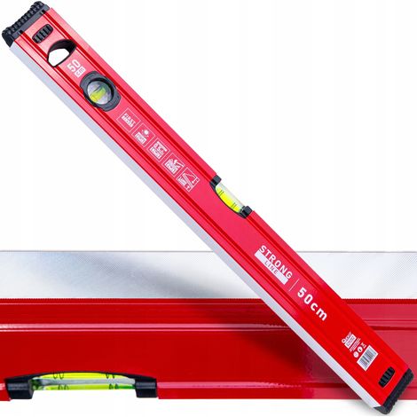 Tvardy STRONG LINE 500 mm magnetische Aluminium-Wasserwaage