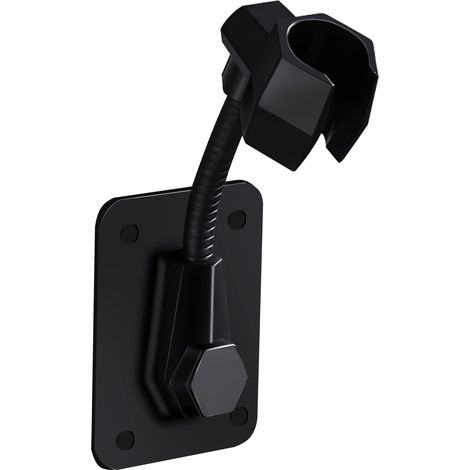Support de douche en viscose résistante, support de douchette pivotant à 360° et réglable (1/3)