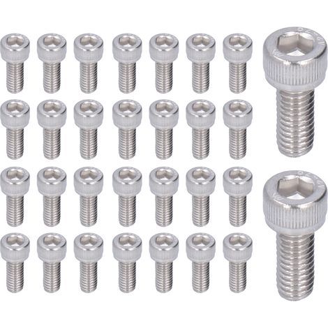 30Pcs Vis CHC inox M6x35 (1/5)