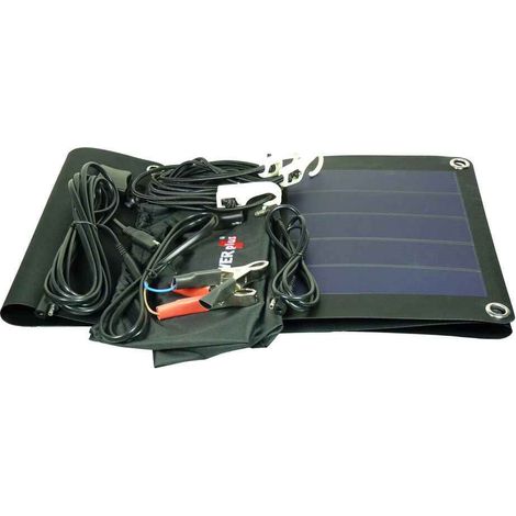 Tragbares Solarpanel POWERplus Albatross 18V 10W flexibel (1/3)