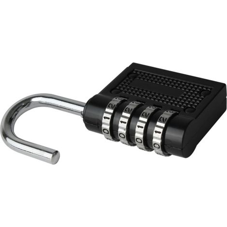Lot de 2 cadenas numériques, cadenas pour armoire, cadenas à code, cadenas de sécurité pour voyages, cadenas pour bagages, cadenas, serrure pour porte d'armoire, numéro (1/5)